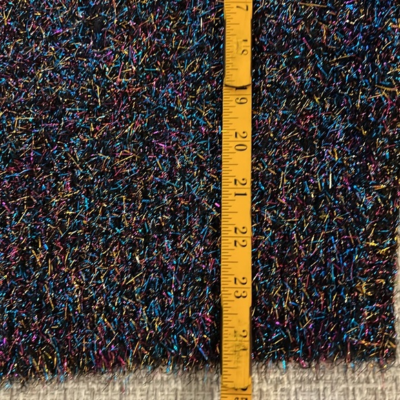 NWOT NY & Company Metallic Multicolored Textured Sweater - Picture 9 of 11